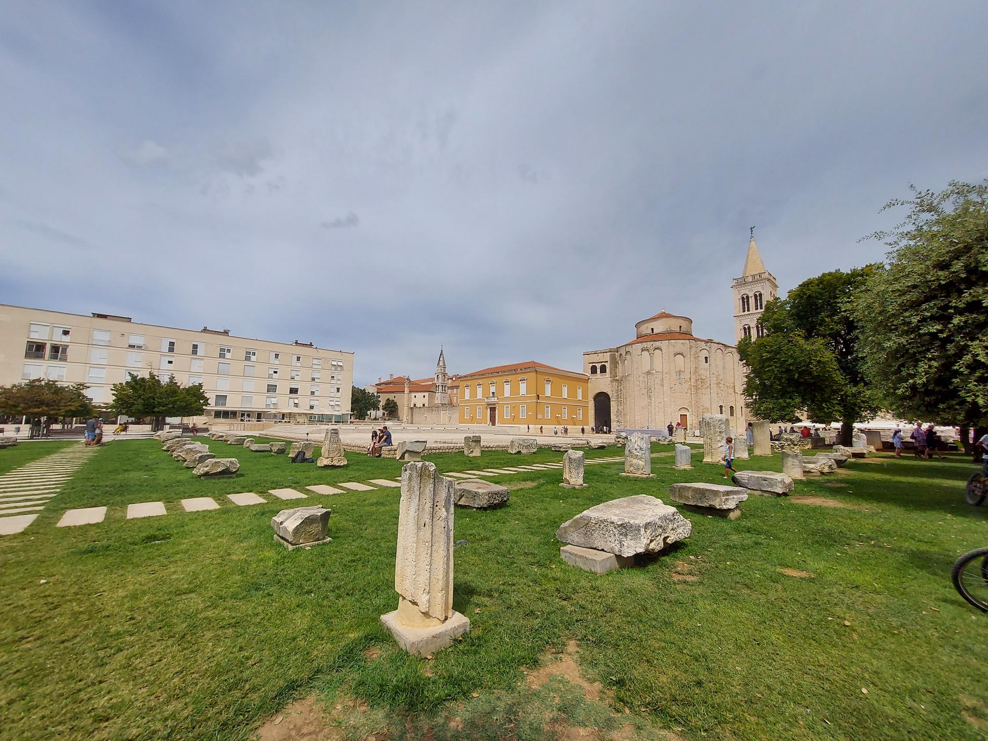 Römische Relikte in Zadar